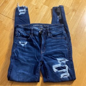 American Eagle Hi-Rise Jegging Crop